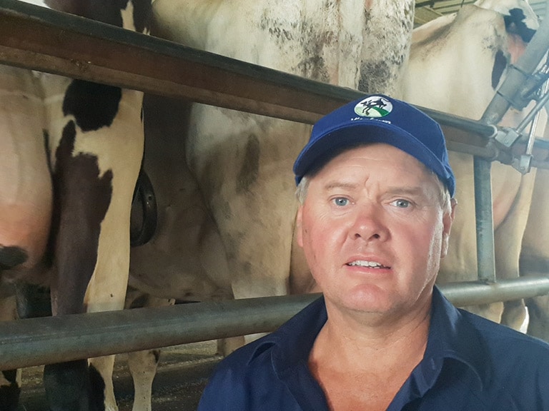 Peter Graham, dairy farmer from Coraki (northern NSW)